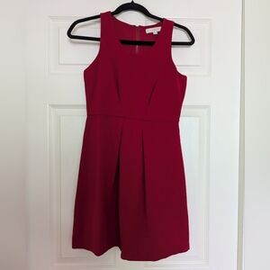 LOFT | Size 0P | Red Mini Dress